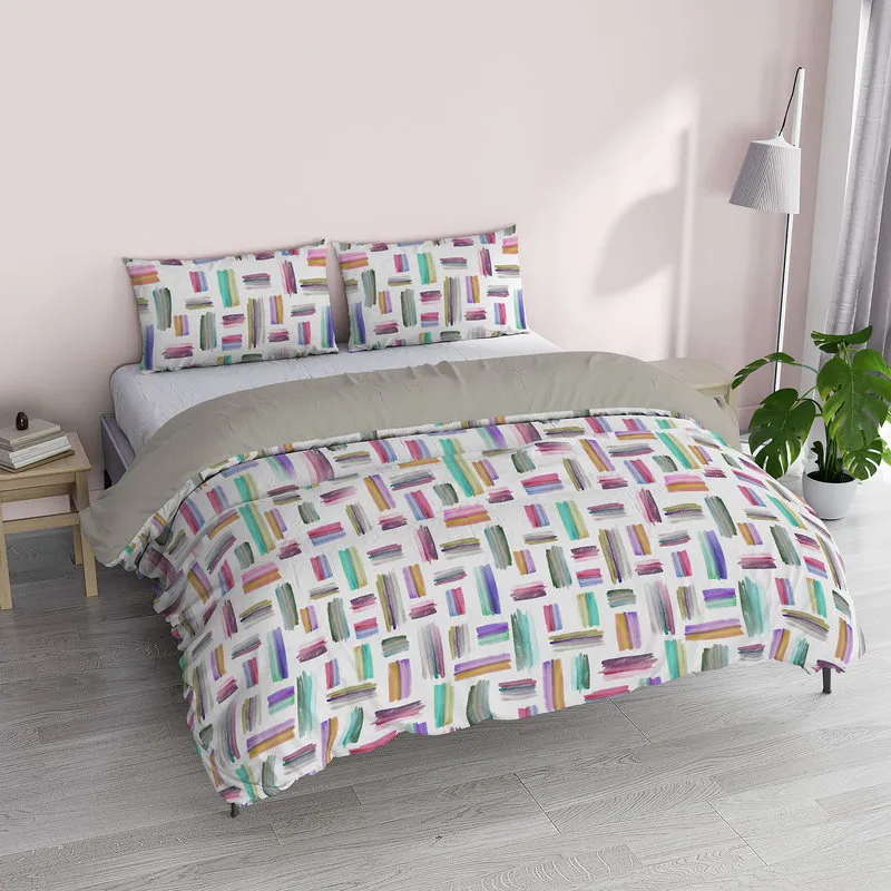 DATEX Parure copripiumino + federe Fantasy - multicolor