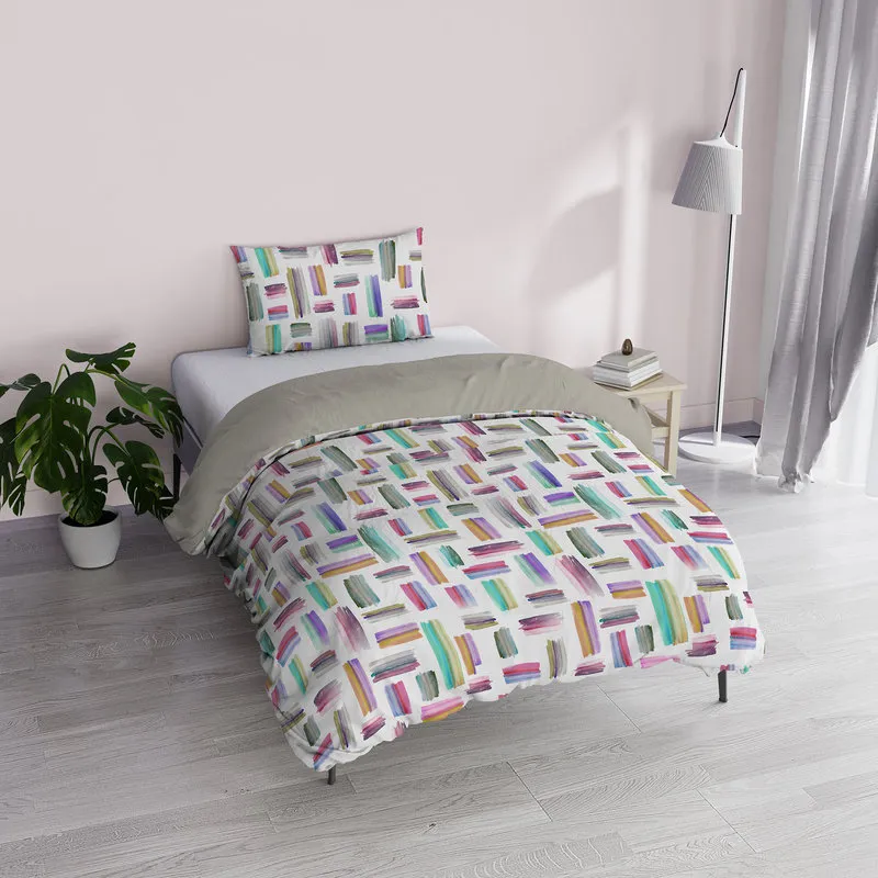 DATEX Parure copripiumino + federe Fantasy - multicolor
