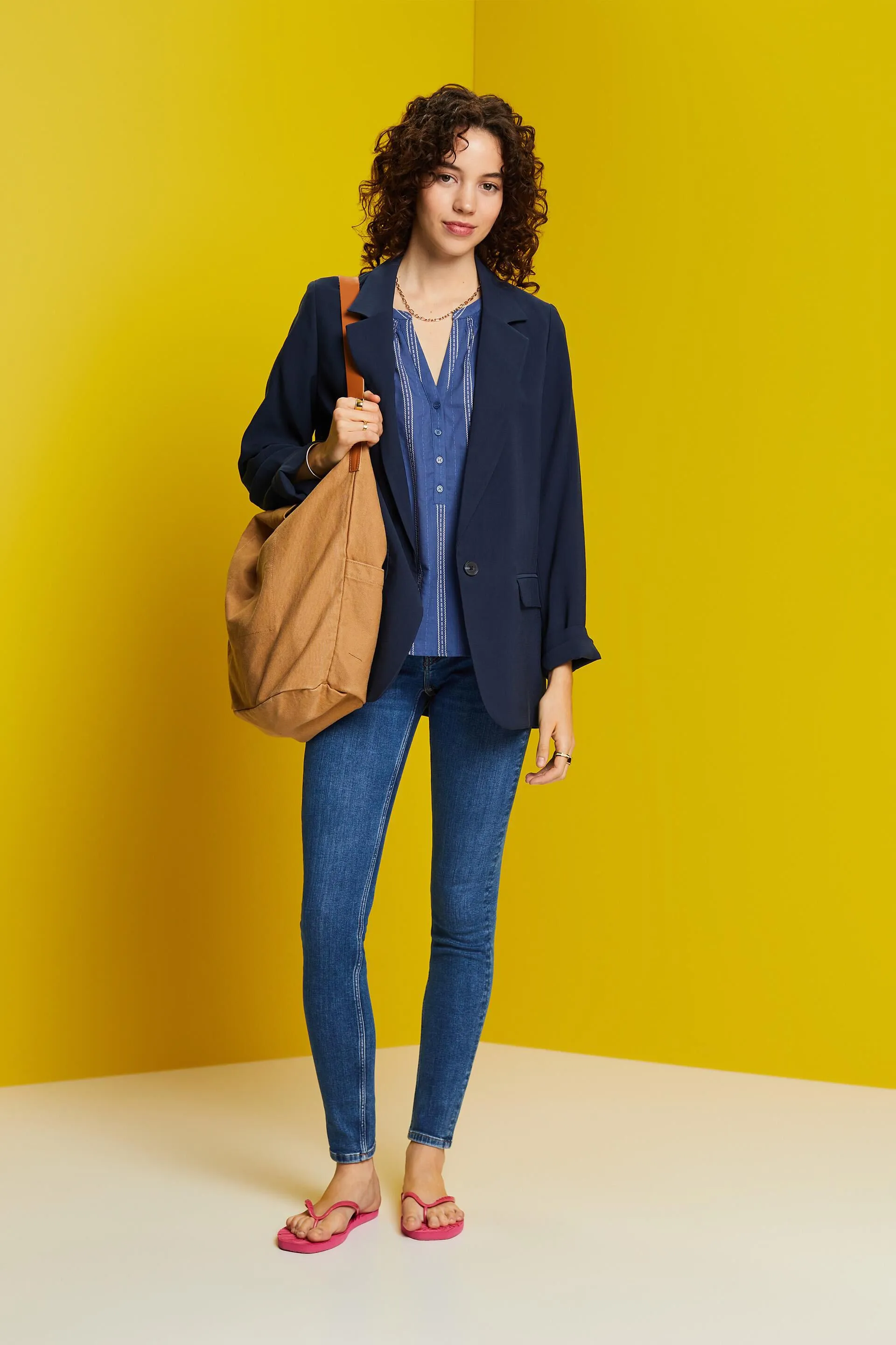 Denim in cotone elasticizzato