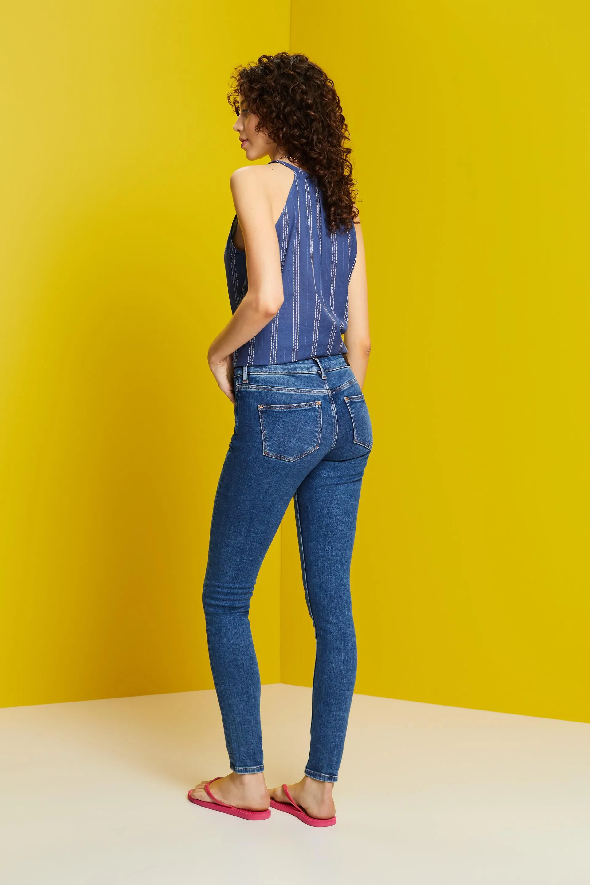 Denim in cotone elasticizzato