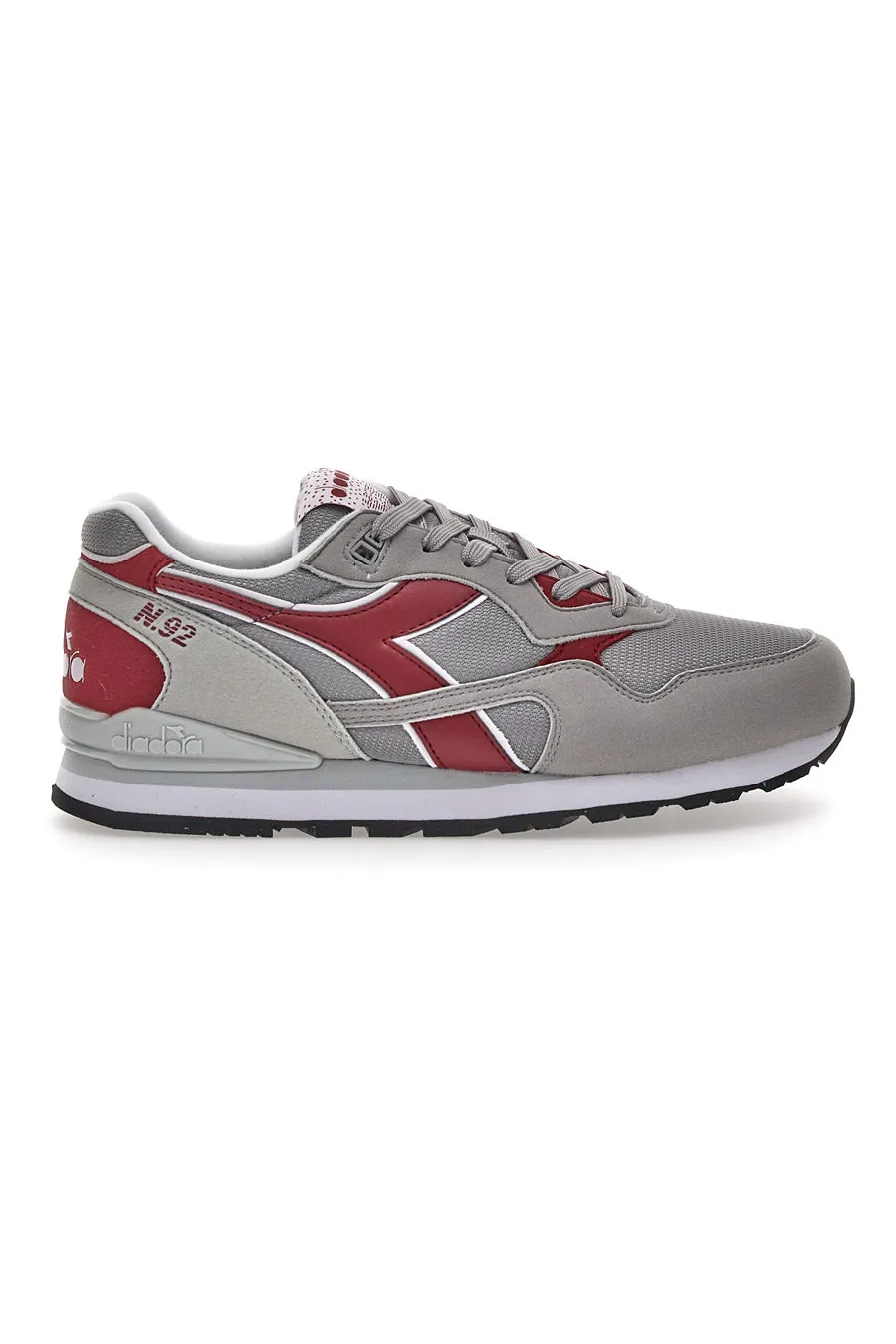   DIADORA Sneakers Grigie e Rosse Diadora N.92