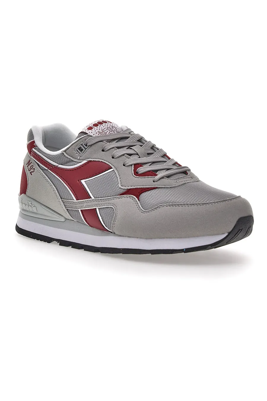   DIADORA Sneakers Grigie e Rosse Diadora N.92