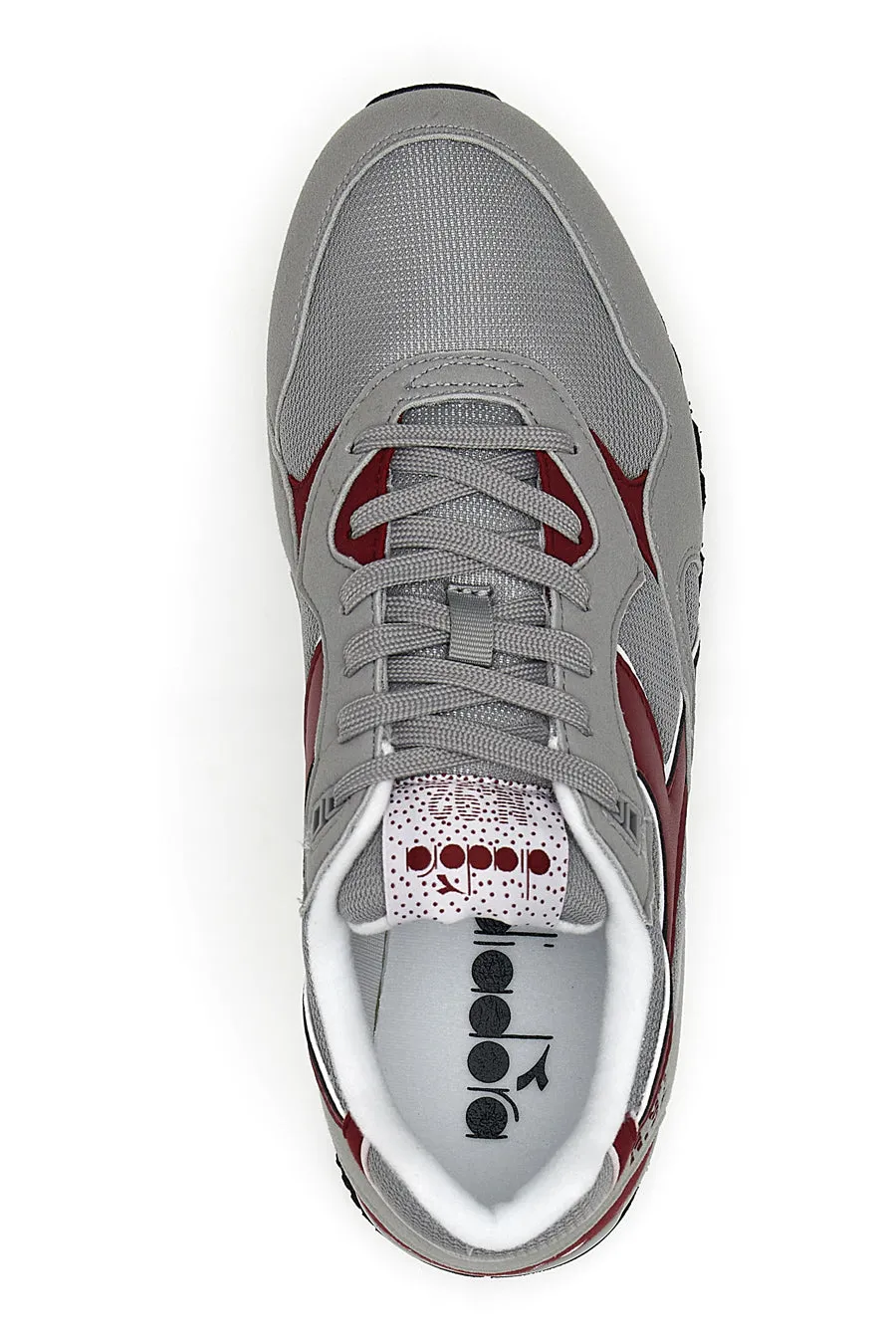   DIADORA Sneakers Grigie e Rosse Diadora N.92