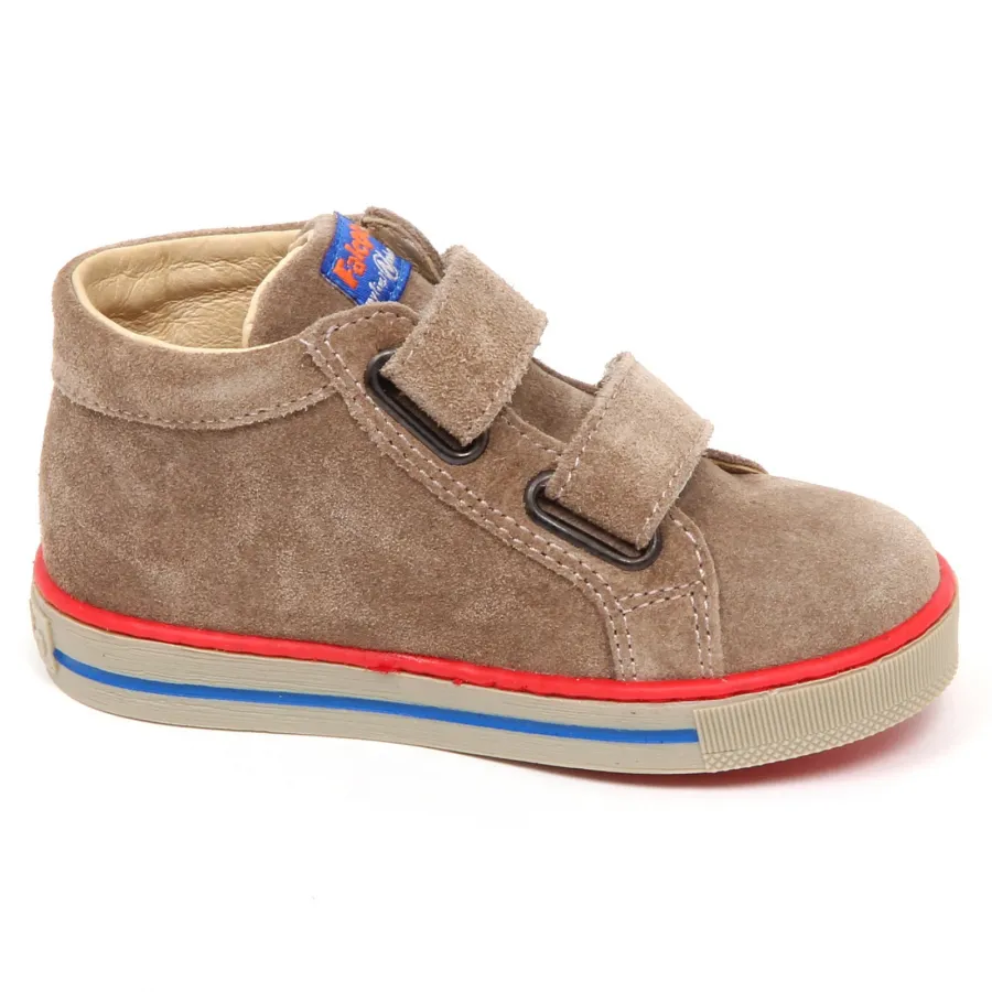 E3172 sneaker bimbo taupe FALCOTTO by NATURINO scarpe primi passi shoe baby boy