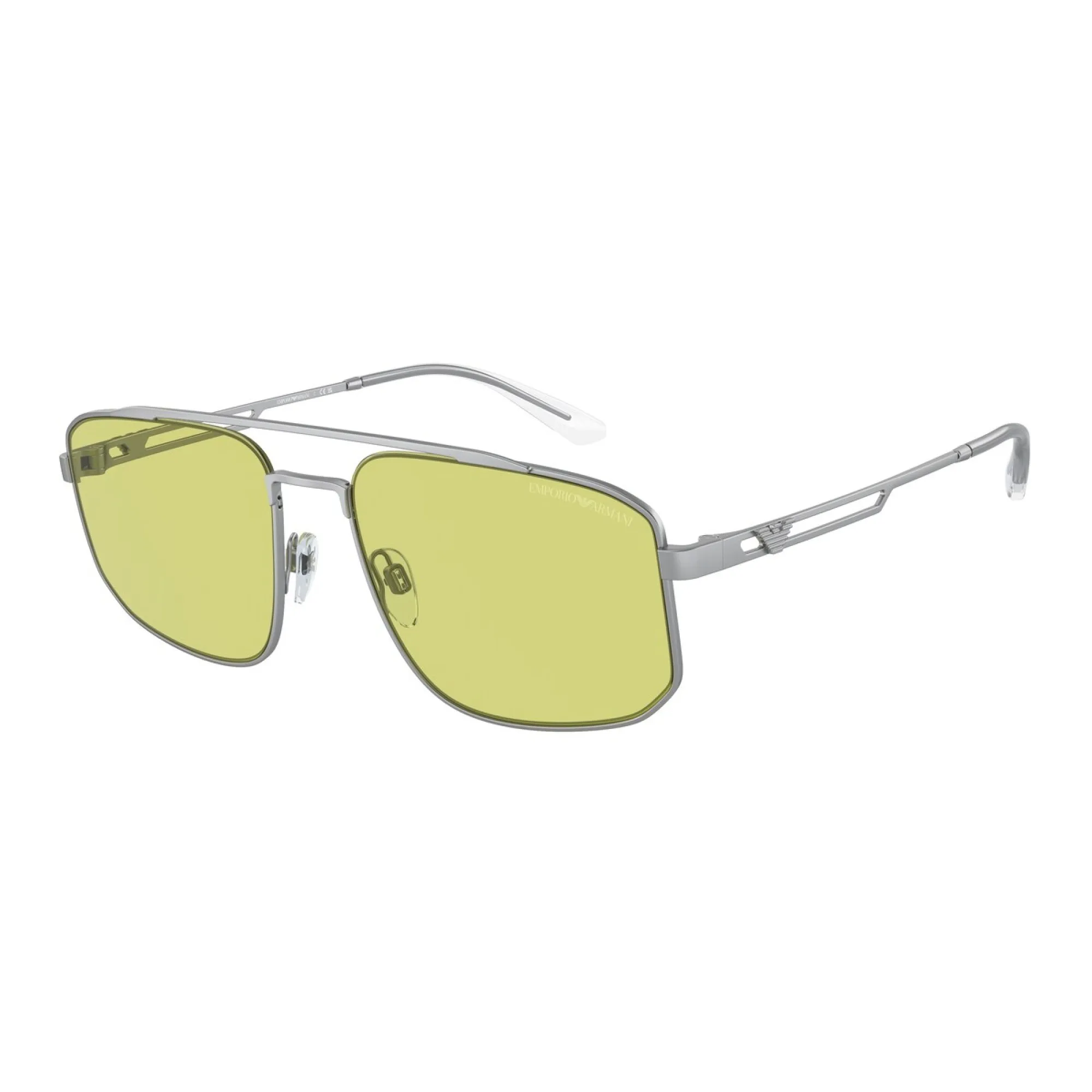   Emporio Armani EA 2139 - 3045/2 Argento Opaco | Occhiale Da Sole Uomo 