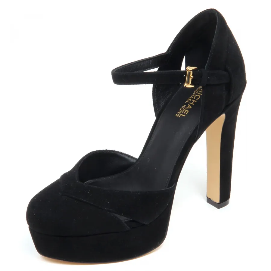 F5742 decollete donna black MICHAEL KORS WINONA scarpe shoe woman