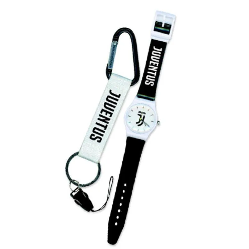 FC JUVENTUS KIT OROLOGIO + PORTACHIAVI