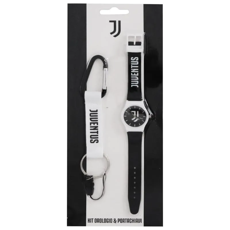 FC JUVENTUS KIT OROLOGIO + PORTACHIAVI