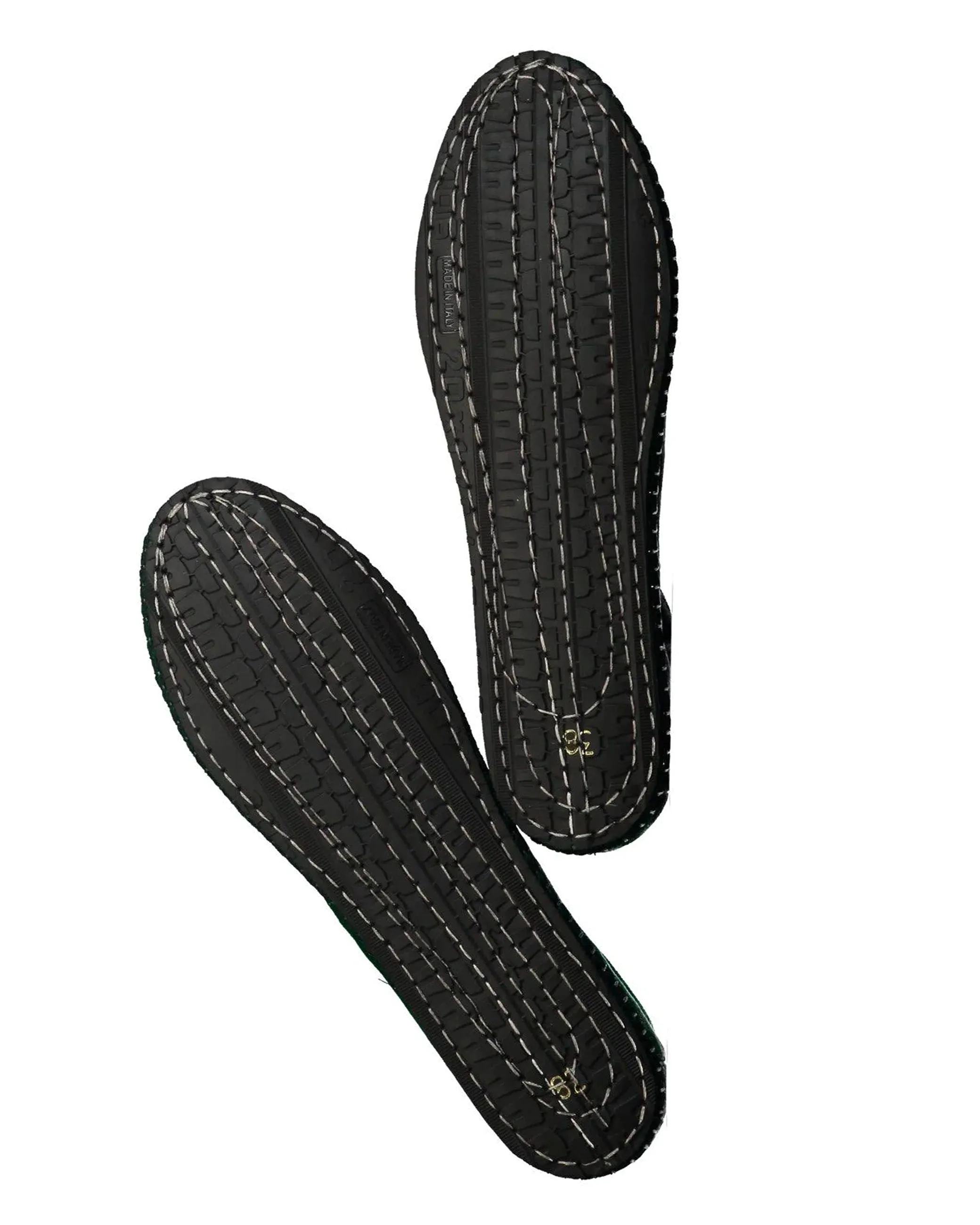Friulane sabot velluto petrolio