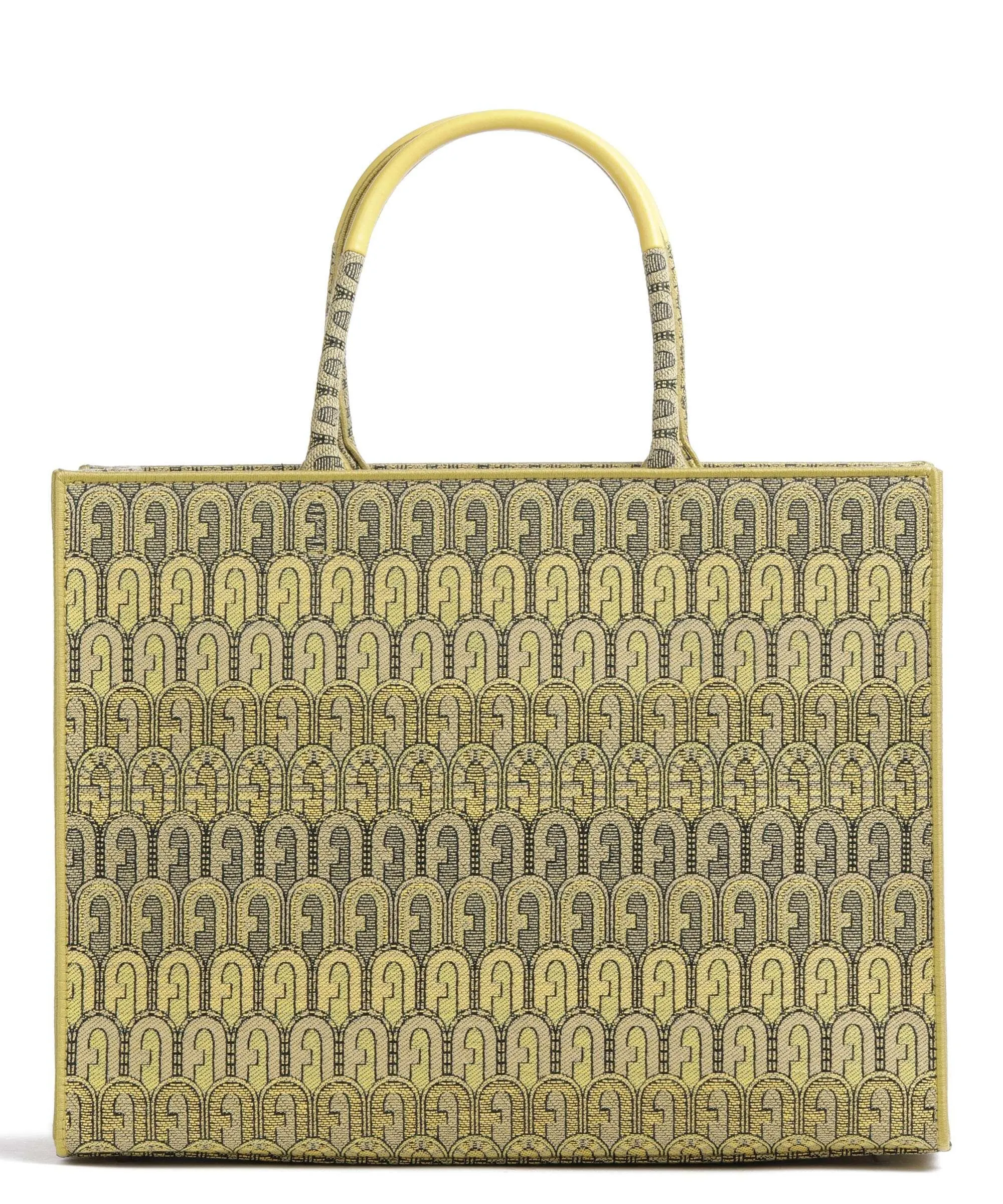  Furla Opportunity L Borsa a mano cotone, poliestere giallo  