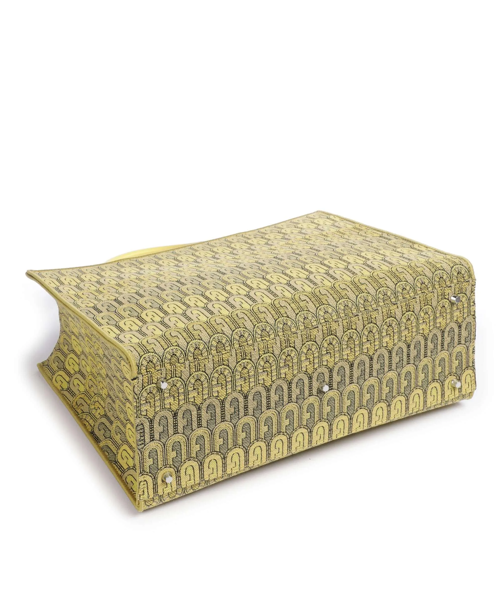  Furla Opportunity L Borsa a mano cotone, poliestere giallo  