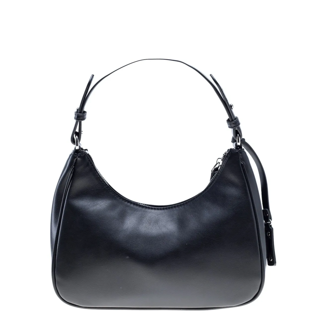 Gaelle borsa mezza luna nera