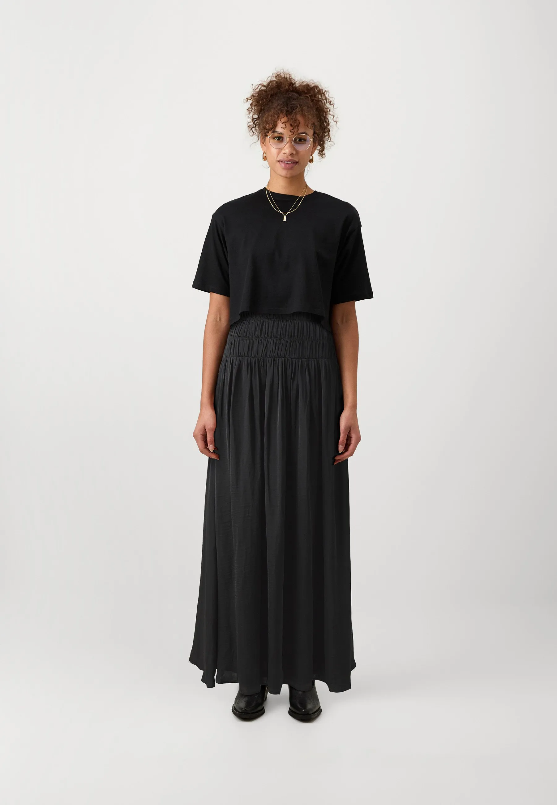 GATHERED SKIRT - Gonna lunga