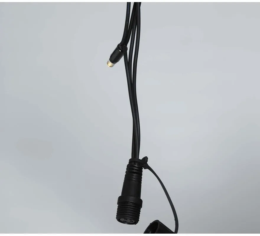 Ghirlanda impermeabile colorata con 50 LED IP44