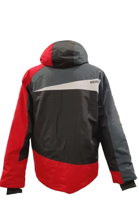 Giacca Brugi AH1F MQR Nero Rosso