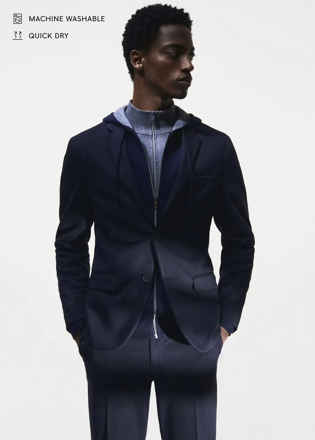 Giacca completo slim fit stretch