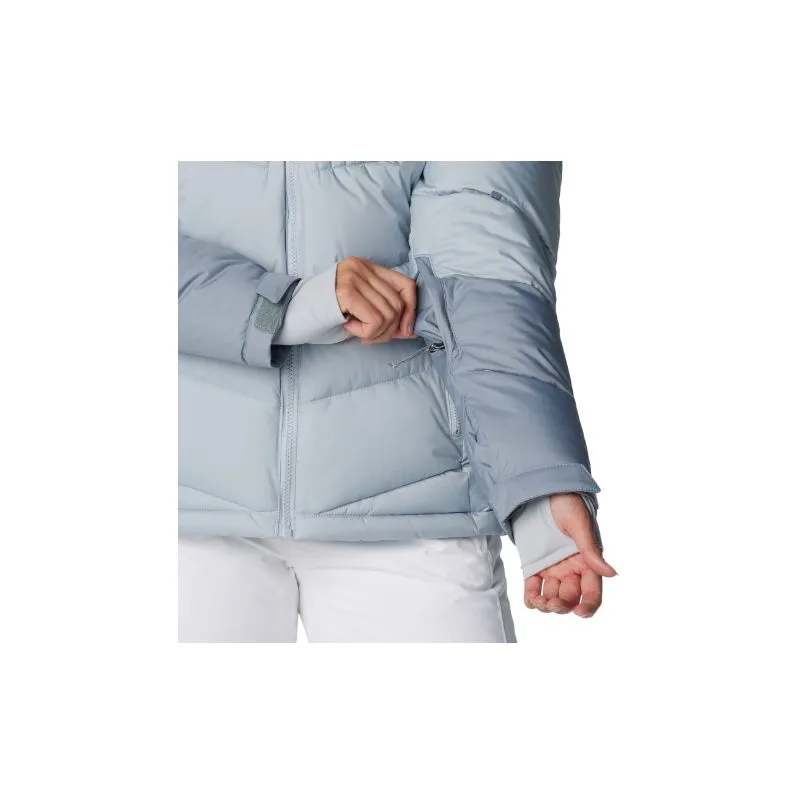 Giacca da sci impermeabile Columbia Abbott Peak (Cirrus Grey / White / Tradewinds grey) Donna
