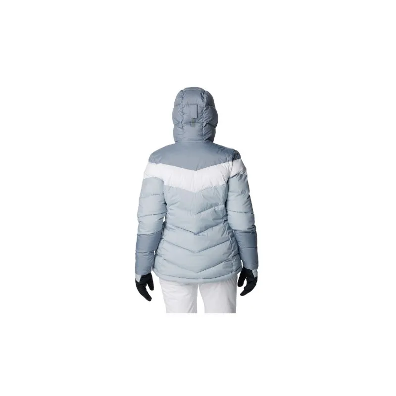 Giacca da sci impermeabile Columbia Abbott Peak (Cirrus Grey / White / Tradewinds grey) Donna