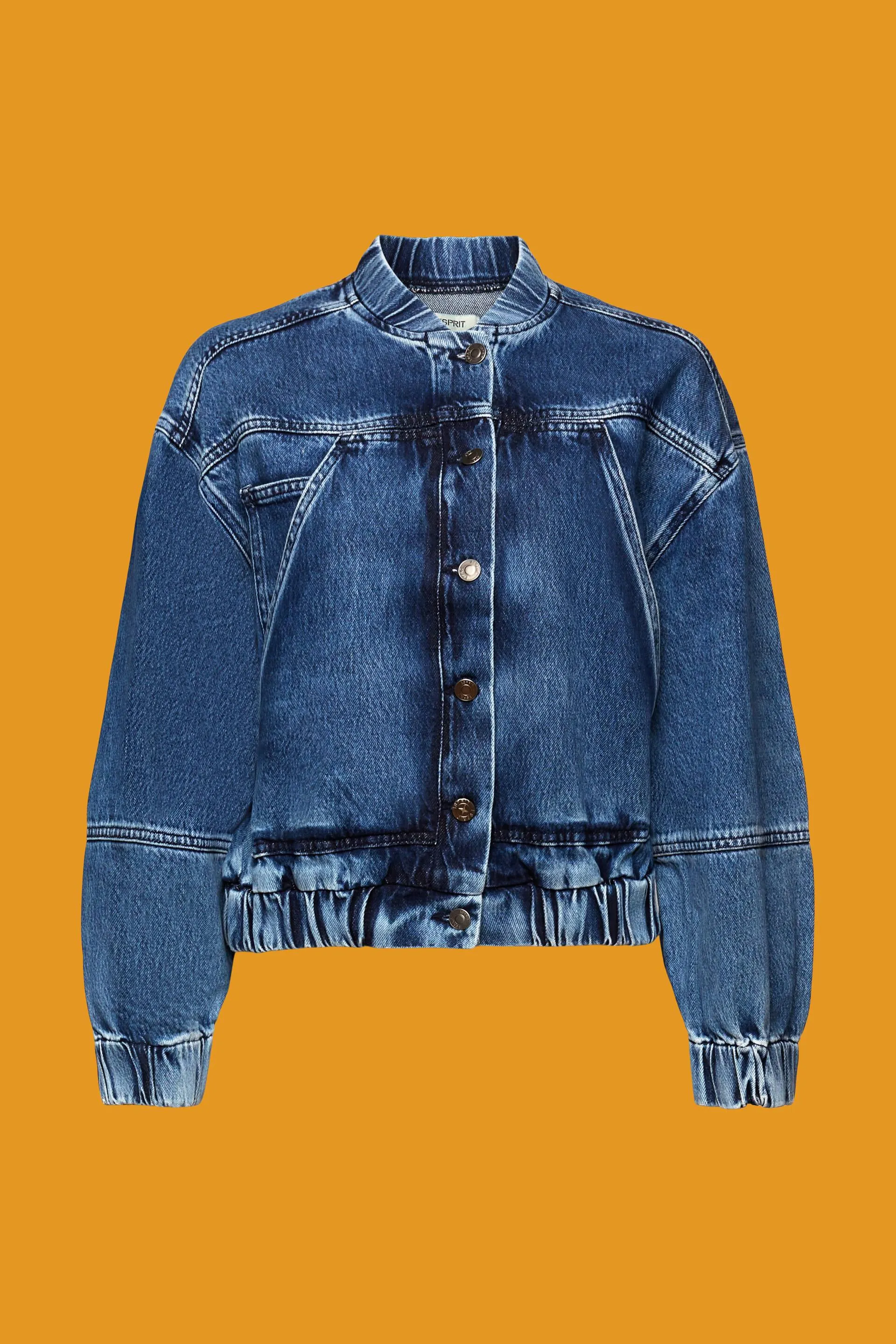 Giacca di jeans in stile bomber