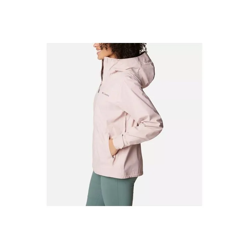 Giacca impermeabile da donna Columbia Omni-Tech Ampli-Dry Shell (Dusty Pink)