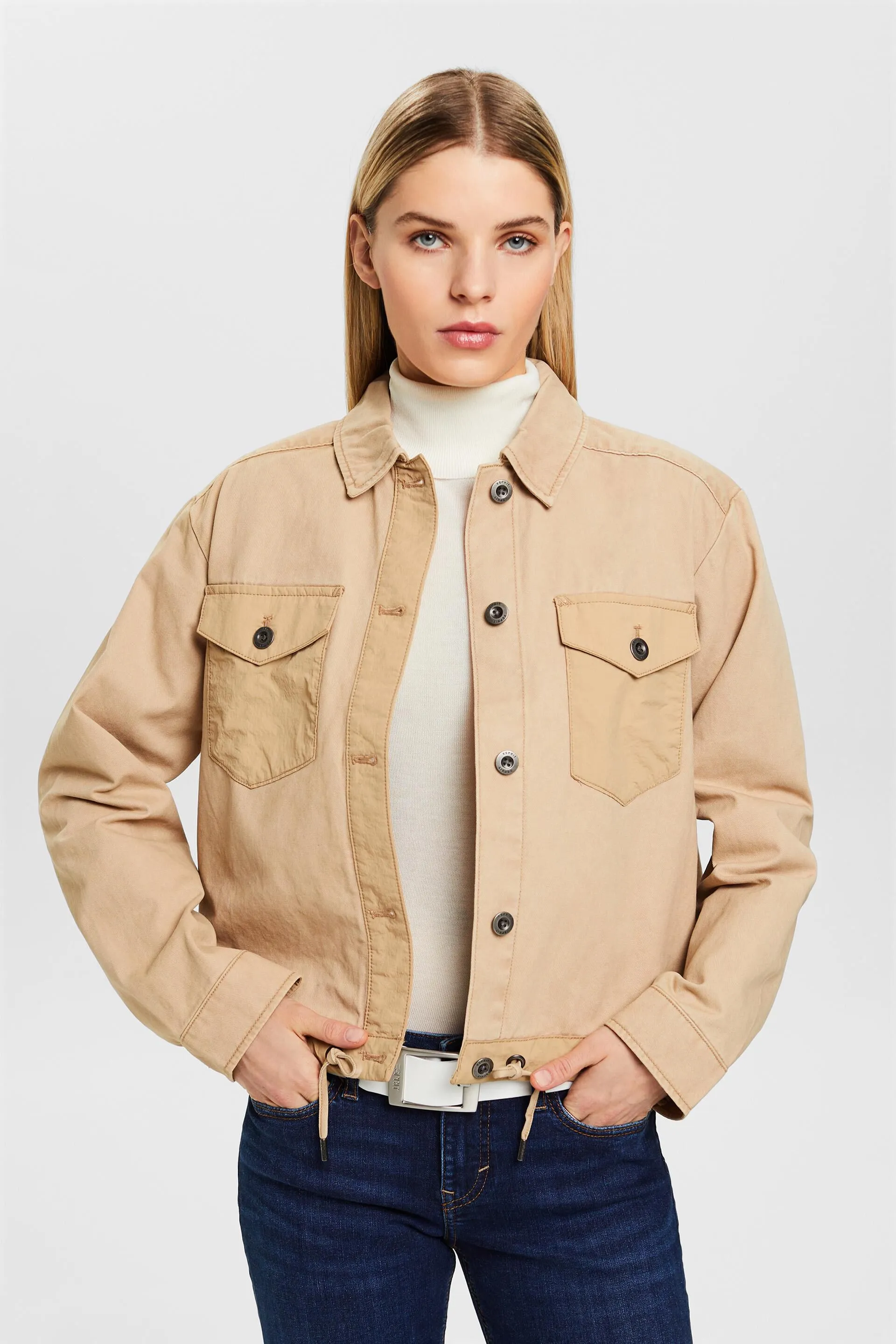 Giacca trucker in cotone