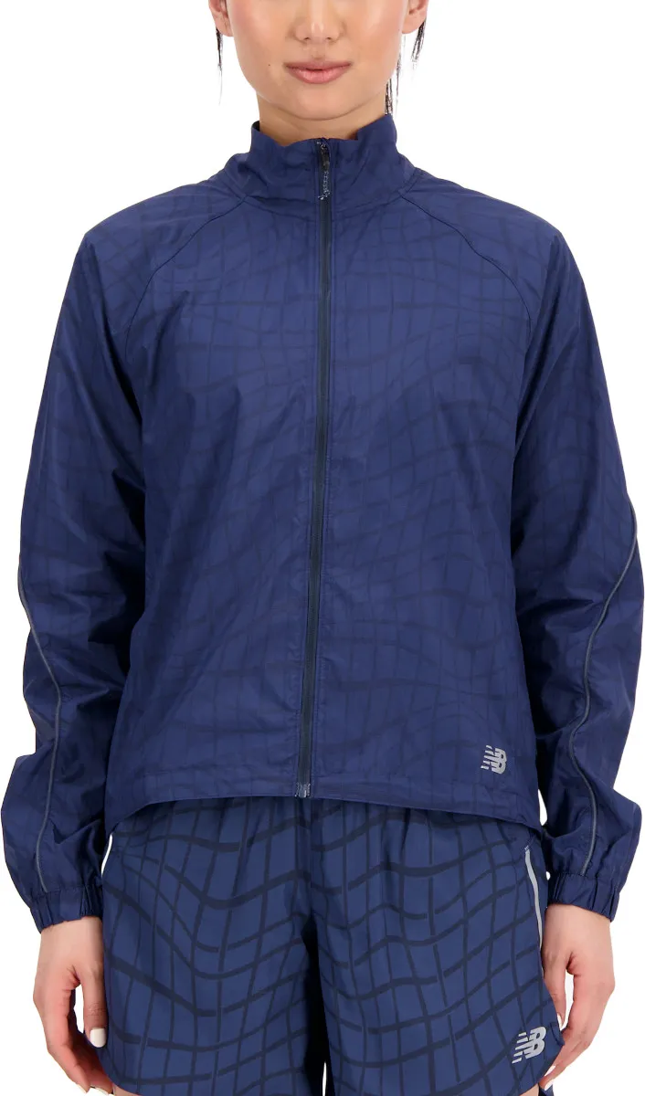 Giacche New Balance Printed Impact Run Light Pack Jacket