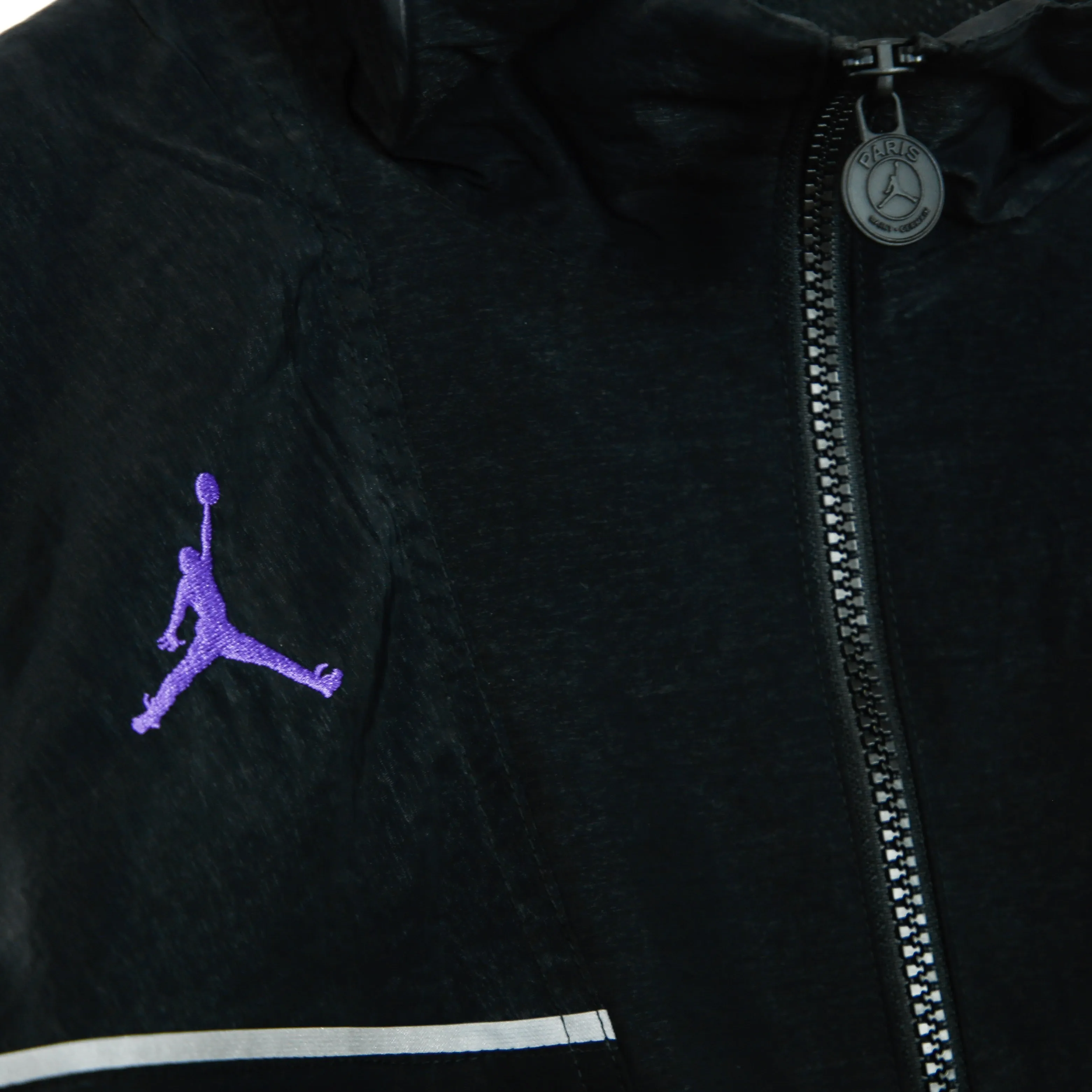 Giacchetta Uomo M J Paris Saint-germain Anthem Jacket Black/hyper Pink/psychic Purple
