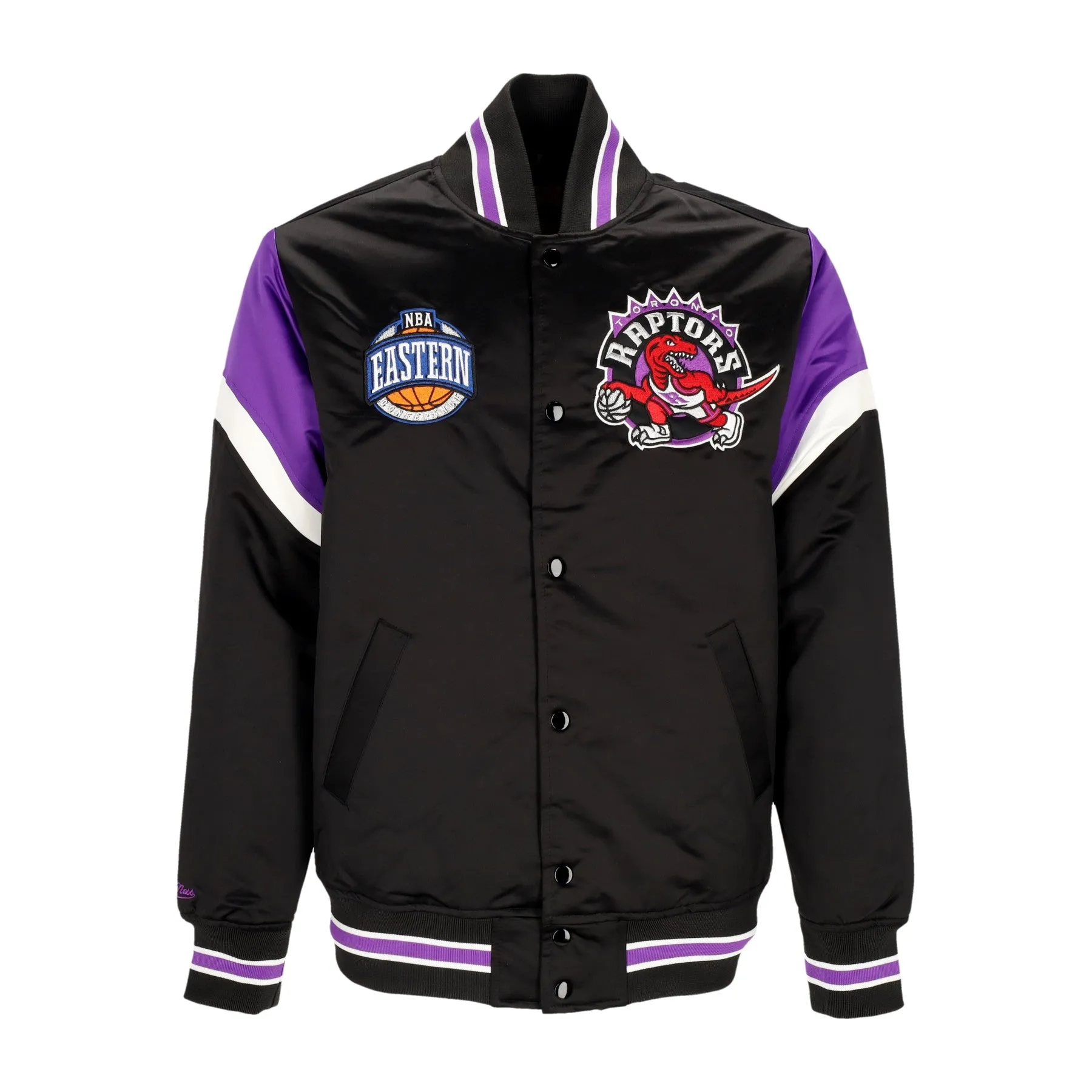 Giubbotto Bomber Uomo Nba Heavyweight Satin Jacket Torrap Original Team Colors