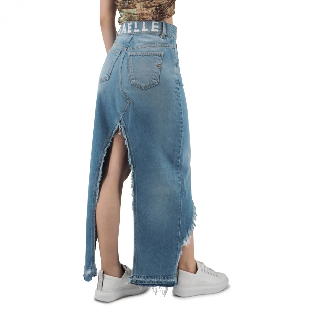 Gonna In Denim Destroyed