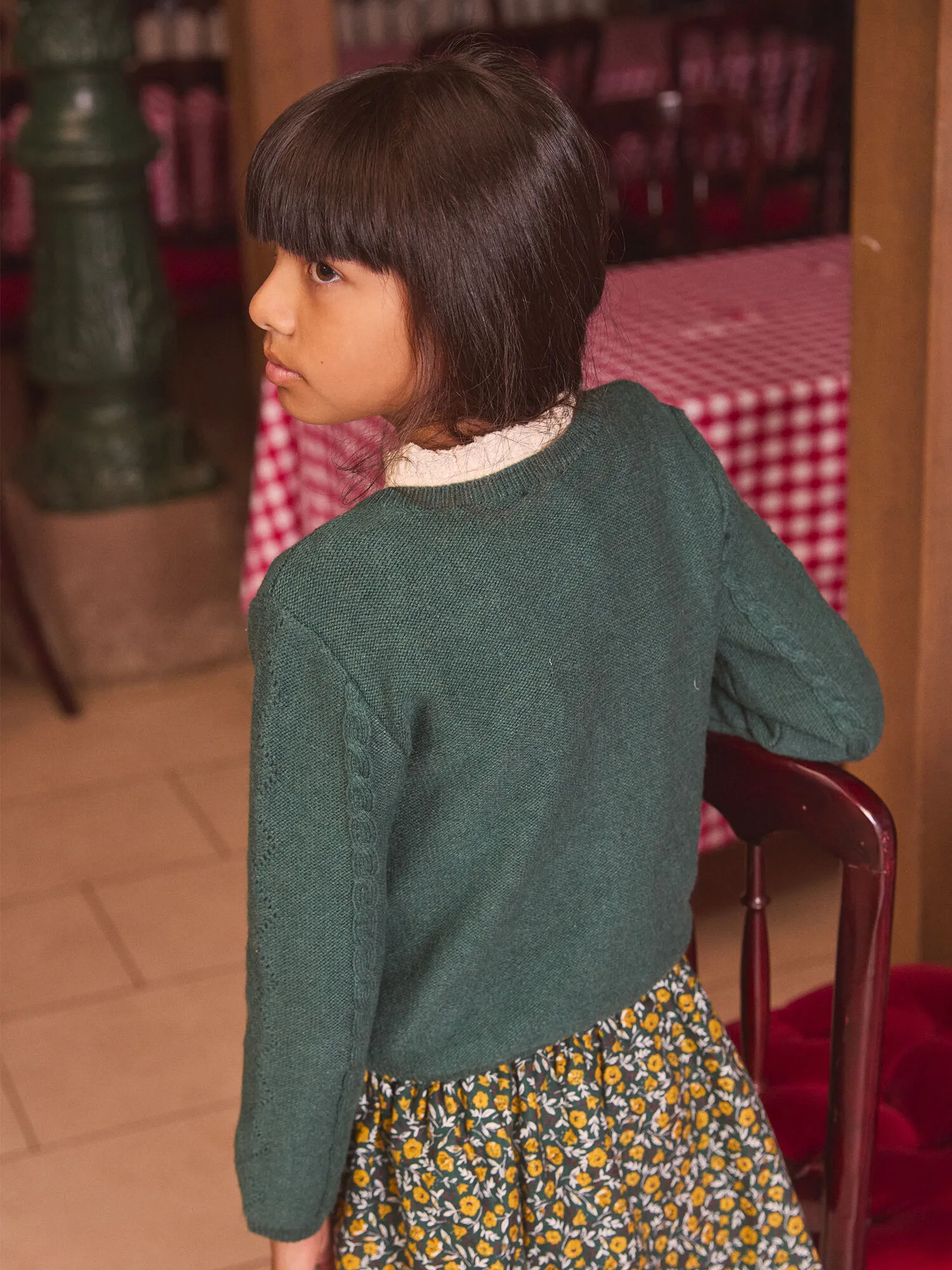 Green CARDIGAN    
