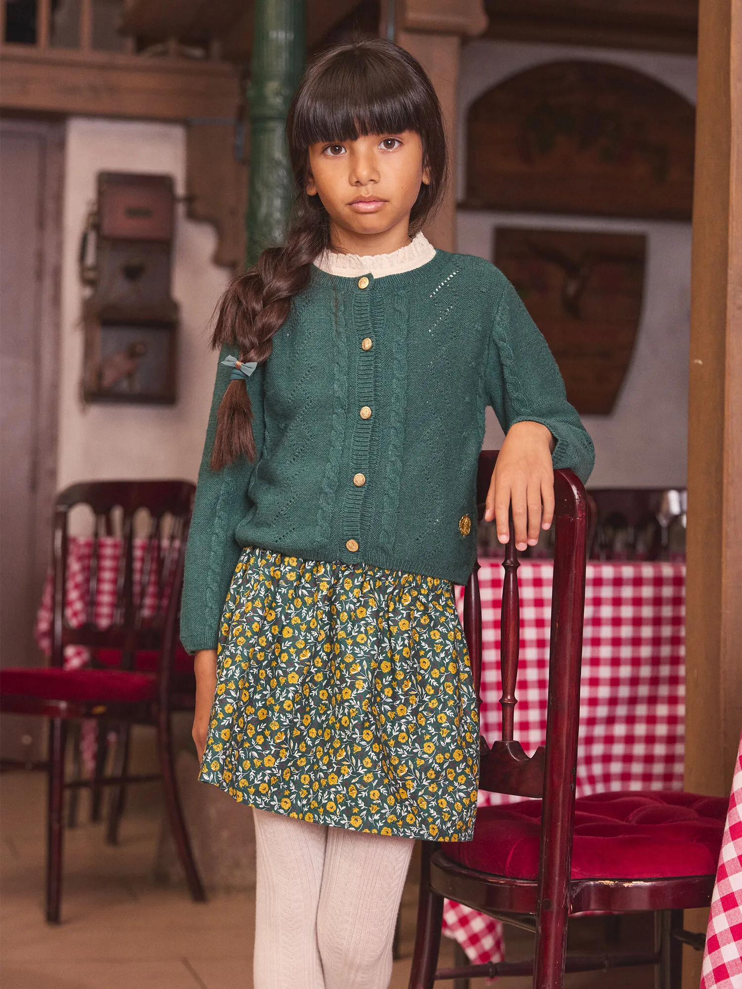 Green CARDIGAN    