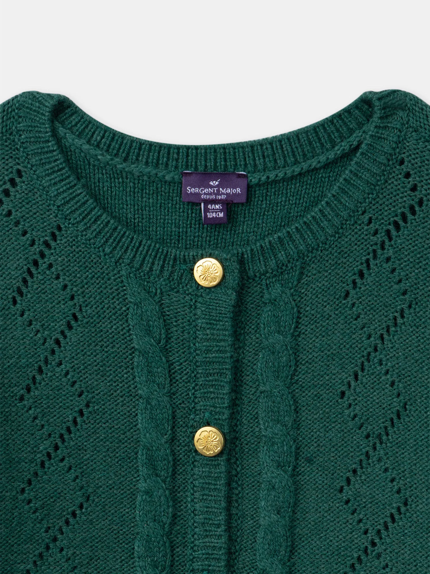 Green CARDIGAN    