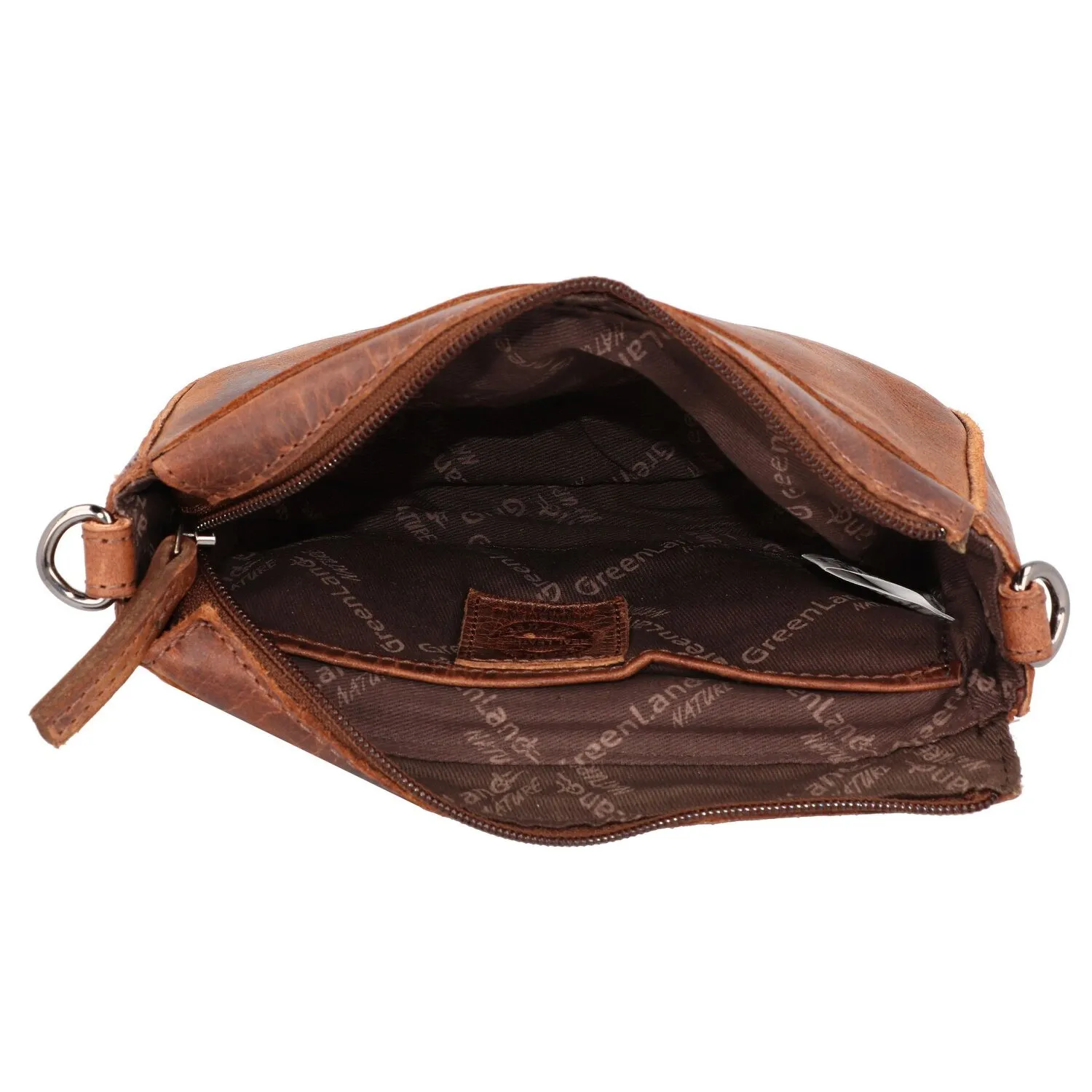 Greenland Nature Montana Borsa a tracolla in pelle 21 cm