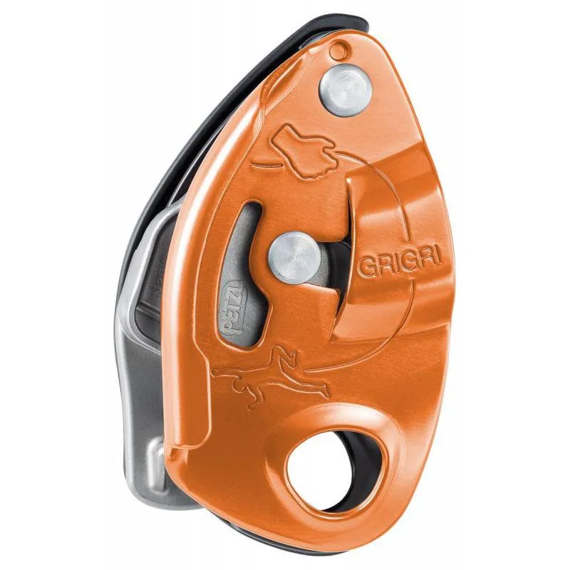 GRIGRI® Assicuratore con bloccaggio assistito con camma