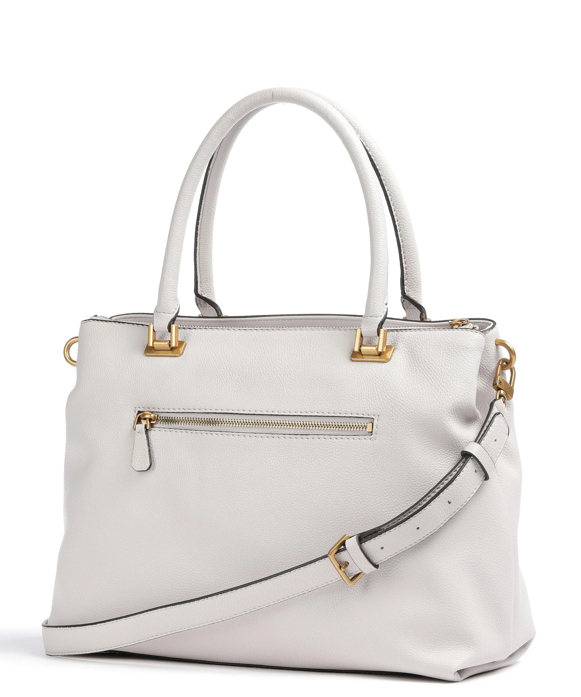  Guess Destiny Borsa a mano pelle sintetica avorio  