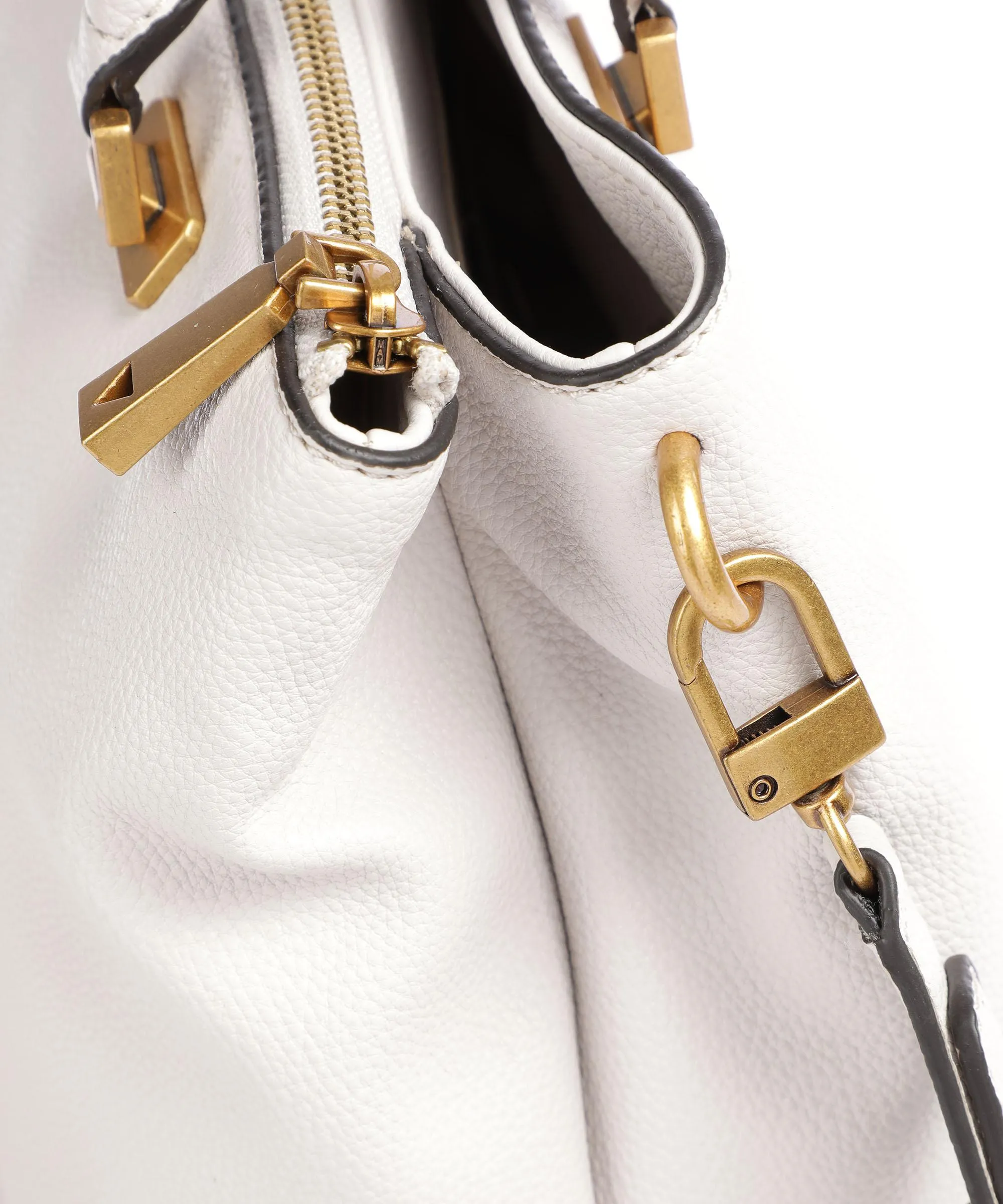  Guess Destiny Borsa a mano pelle sintetica avorio  