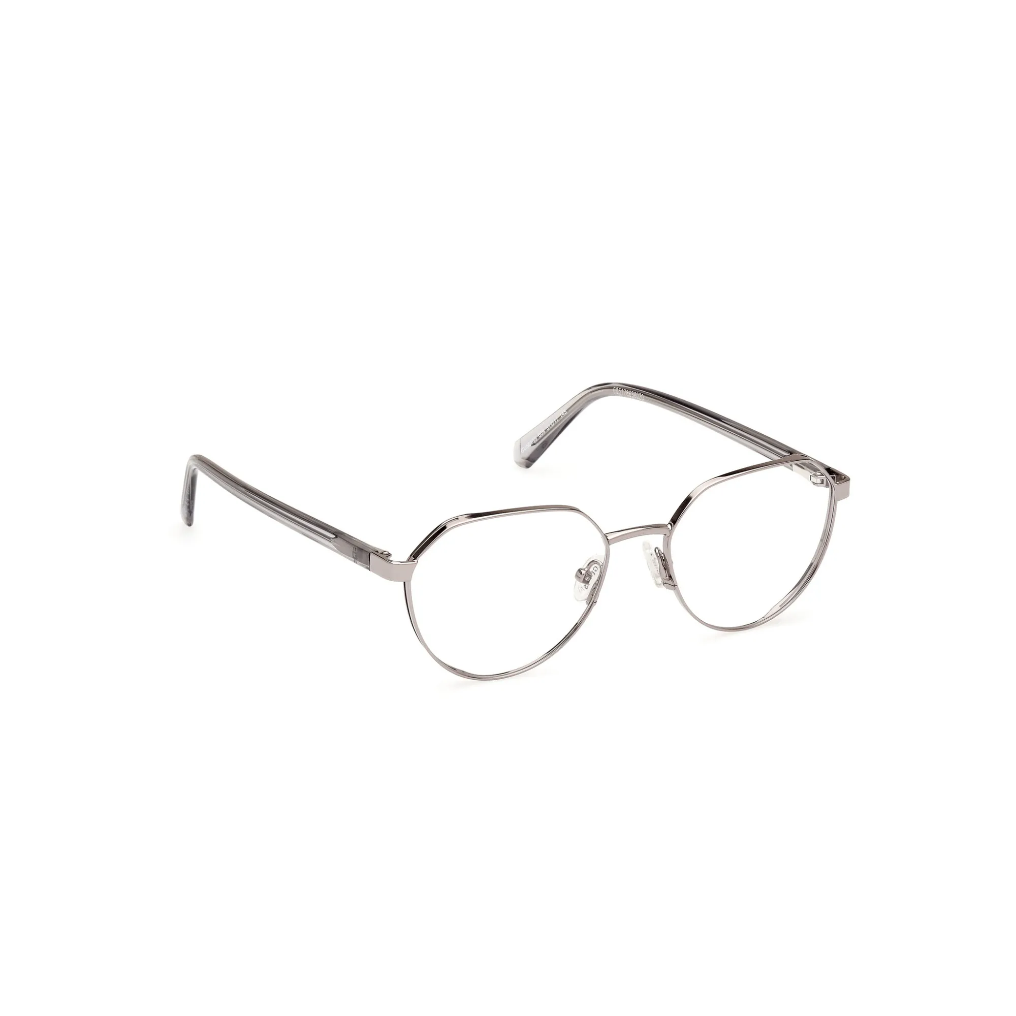   Guess GU 50136 - 008  Canna Di Fucile Lucido | Occhiale Da Vista Uomo 