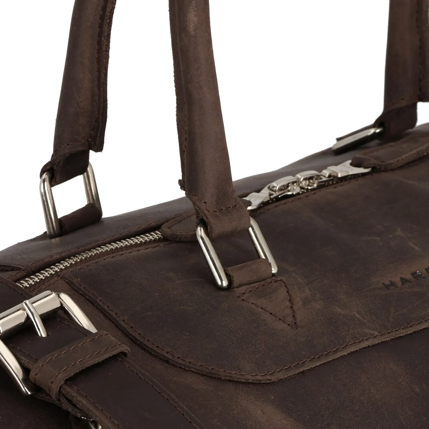 Harold's Borsa da viaggio Toro in pelle 52 cm