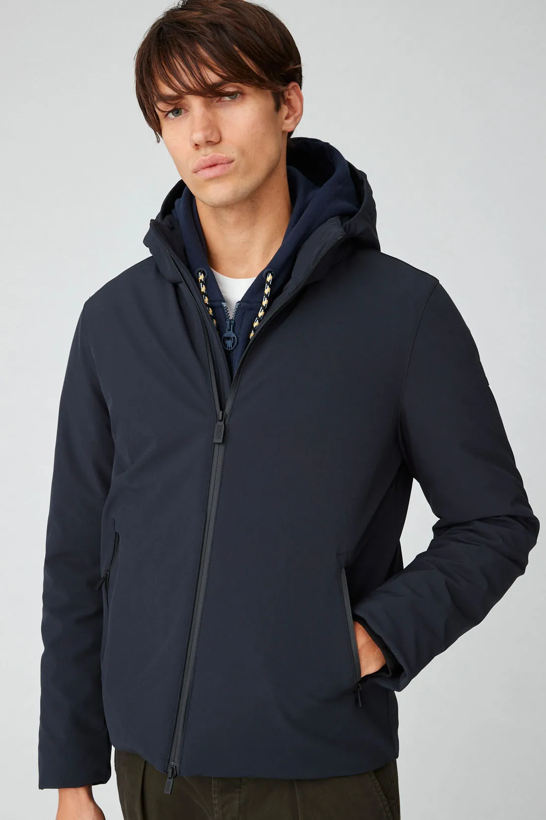HERRING – Giacca blu in softshell