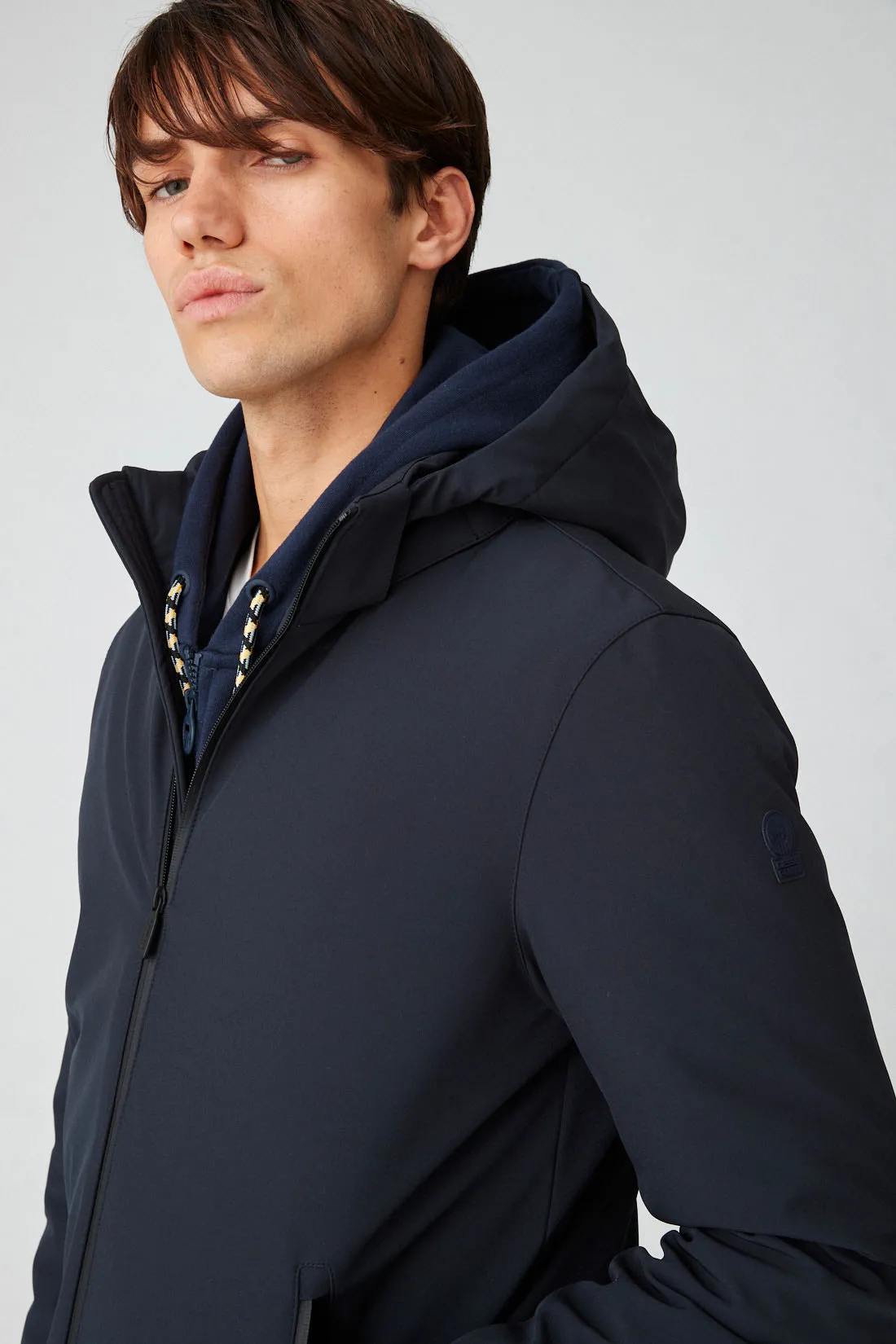 HERRING – Giacca blu in softshell