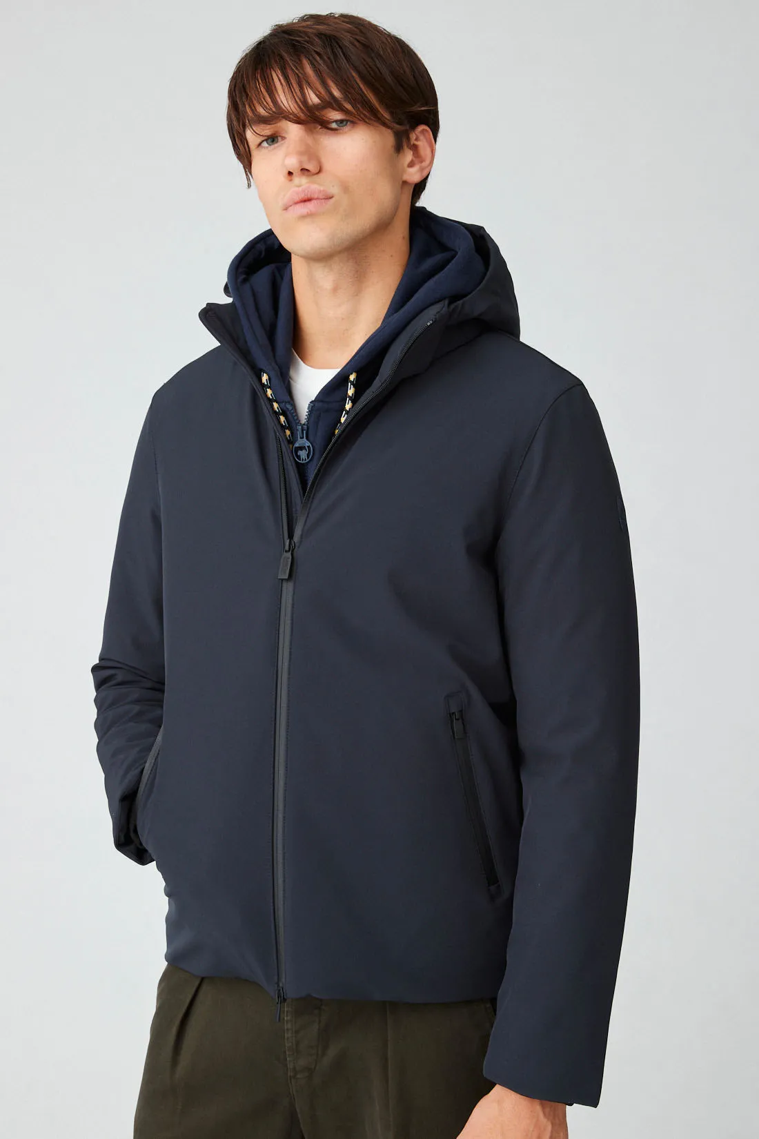 HERRING – Giacca blu in softshell