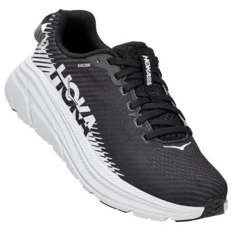 HOKA ONE ONE RINCON 2 DONNA BLACK WHITE