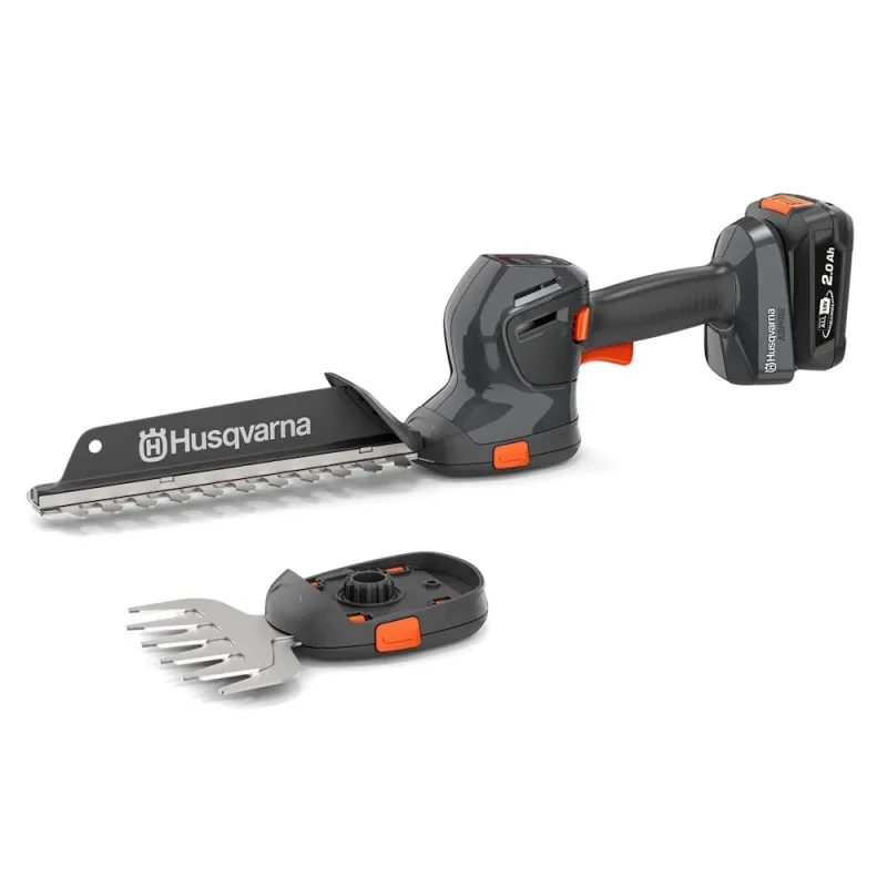 HUSQVARNA ASPIRE FORBICE PER ERBA S20-P4A CON BATTERIA E CARICABATTERIA 18V