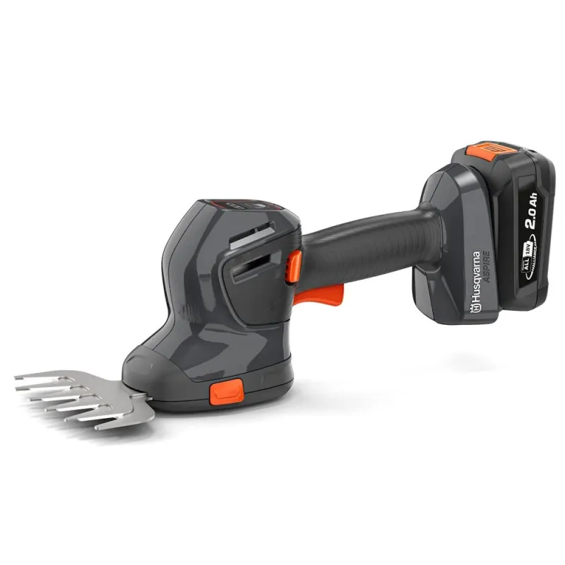 HUSQVARNA ASPIRE FORBICE PER ERBA S20-P4A CON BATTERIA E CARICABATTERIA 18V