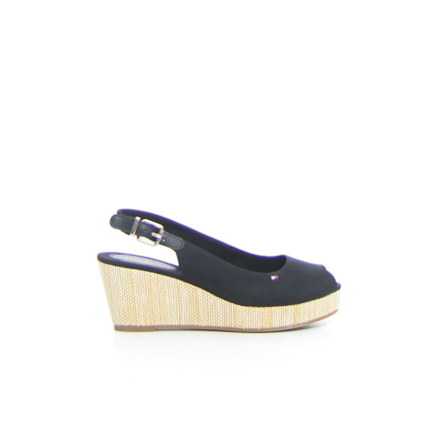 Iconic Elba Sling Back Wedge sandalo con zeppa
