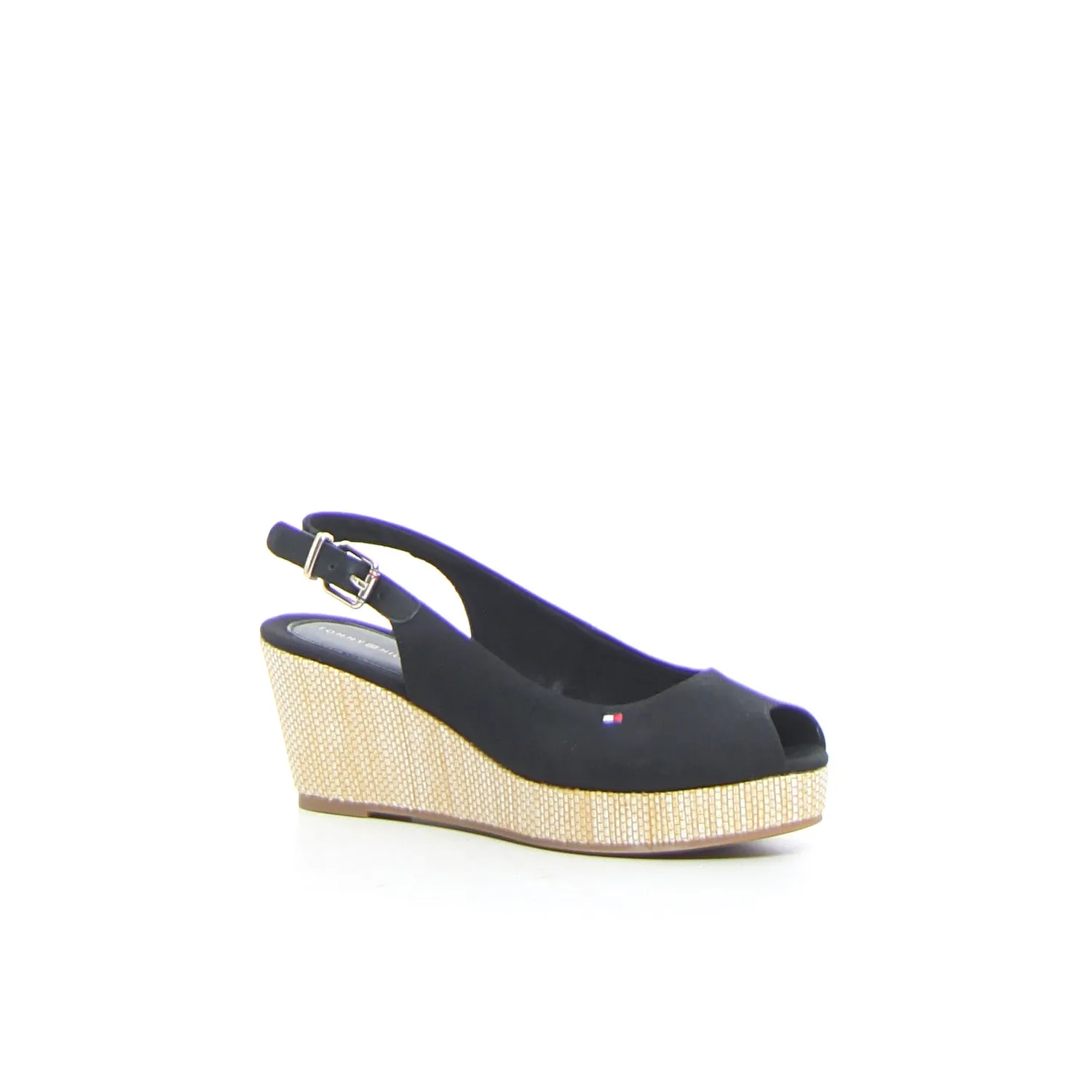 Iconic Elba Sling Back Wedge sandalo con zeppa