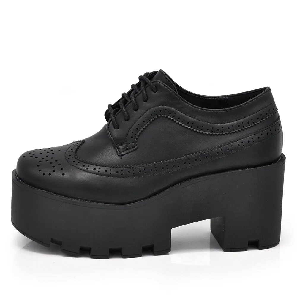 IF Fashion Scarpe Stringate Platform 755-4