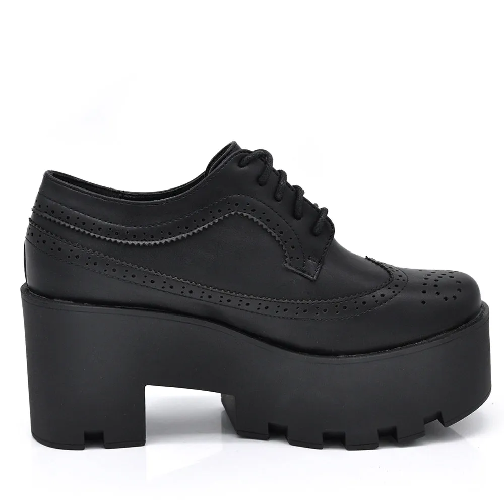 IF Fashion Scarpe Stringate Platform 755-4