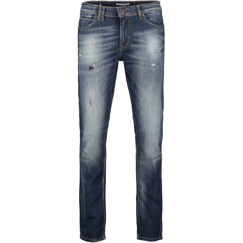 Jeans con dettagli destroyed
