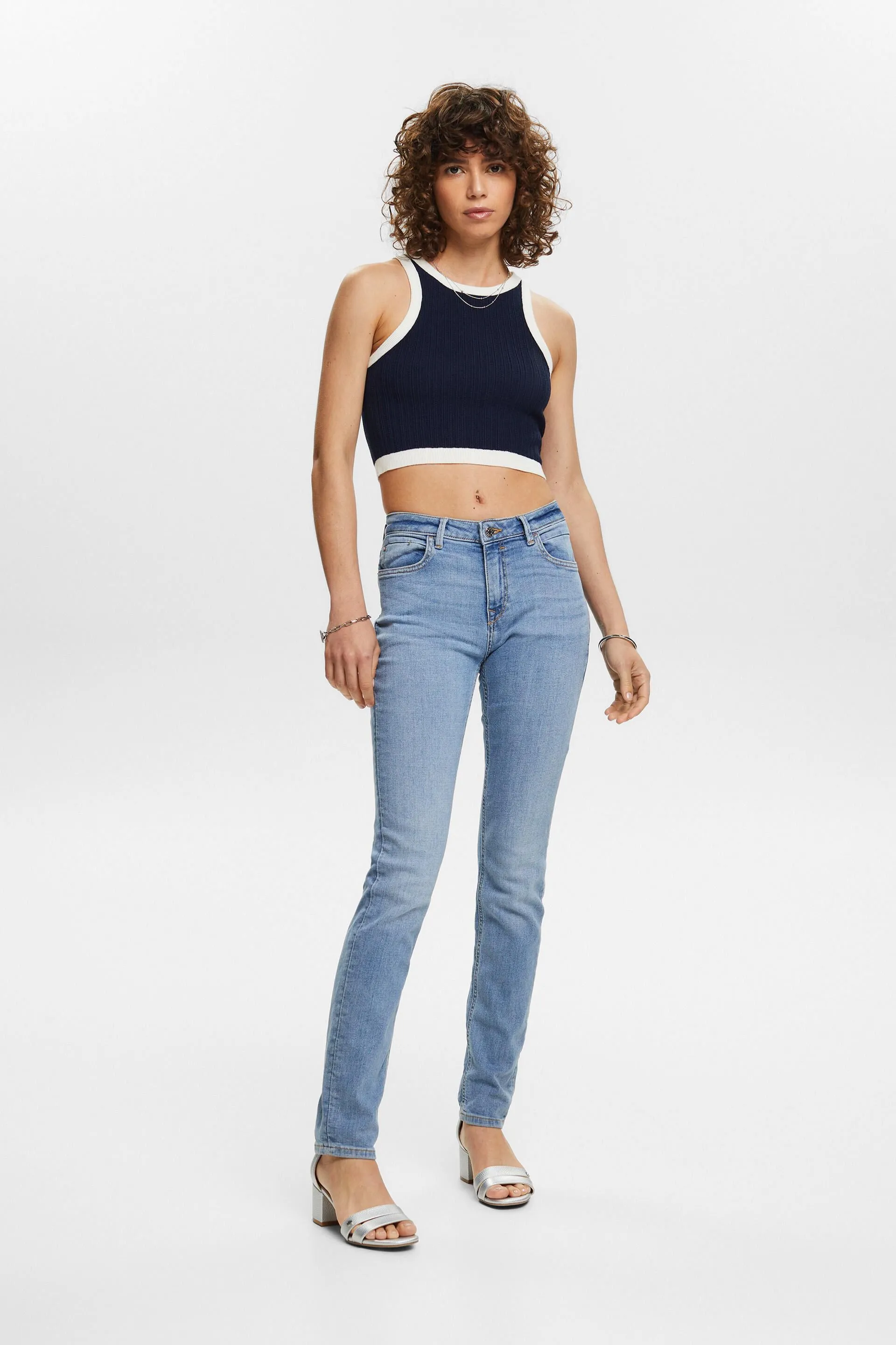 Jeans elasticizzati in cotone biologico
